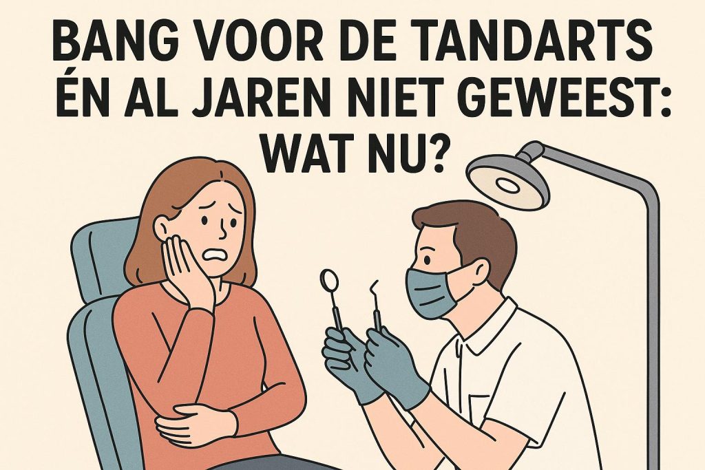 Bang voor de tandarts én al jaren niet geweest: wat nu?