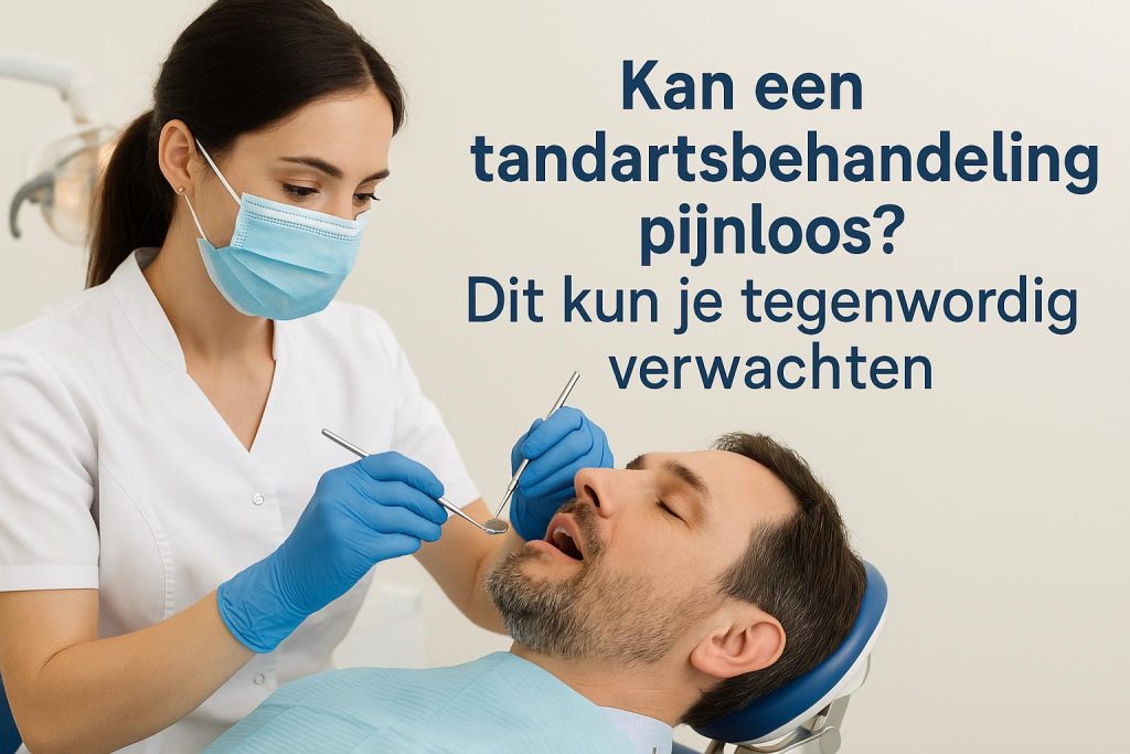 Kan een tandartsbehandeling pijnloos? Dit kun je tegenwoordig verwachten