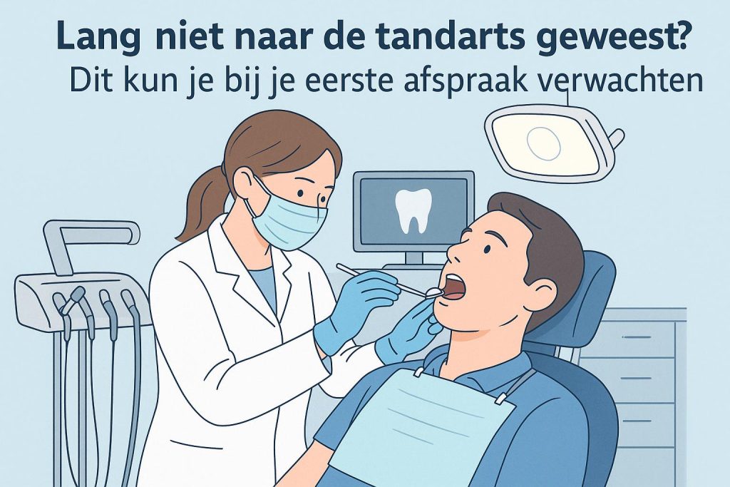 Lang niet naar de tandarts geweest? Dit kun je bij je eerste afspraak verwachten