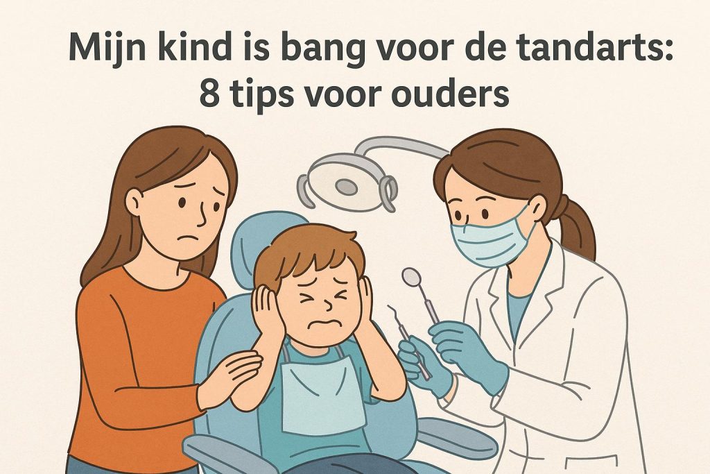 Mijn kind is bang voor de tandarts: 8 tips voor ouders