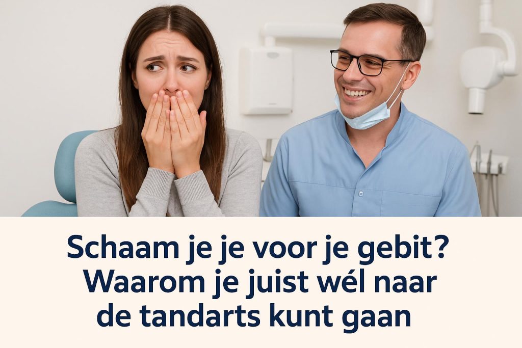 Schaam je je voor je gebit? Waarom je juist wél naar de tandarts kunt gaan